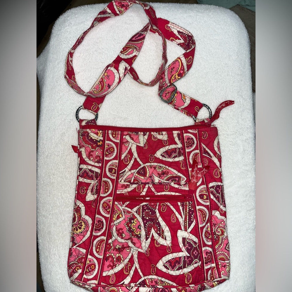 Vera Bradley Crossbody - Rosy Posies